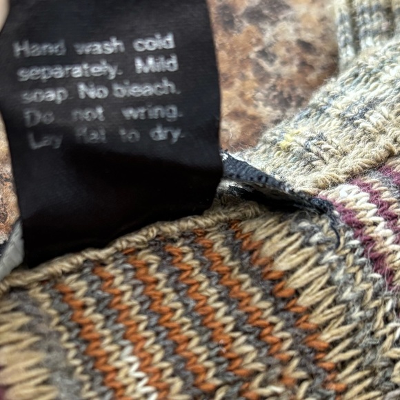 VTG Iconic Cotton Traders Mens Coogi Style 90’s Textured Multicolored Sweater,XL - Picture 8 of 16